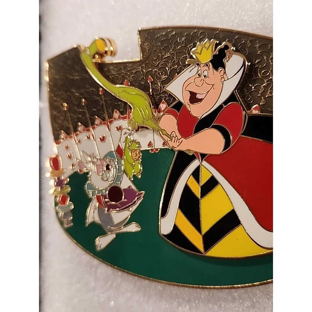 Disney Alice in Wonderland‎ Queen of Hearts WDI Cast Flamingo LE 250 Pin 132029